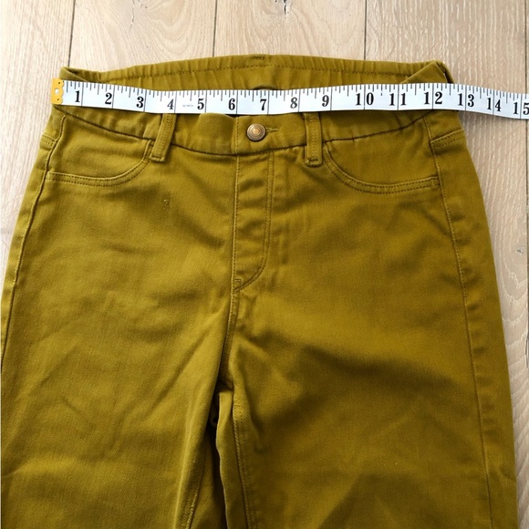 Uniqlo Skinny Legging Pants in Mustard US Size XS - Picture 2 of 12